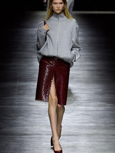 Gucci Light Grey Fine Knit Cardigan