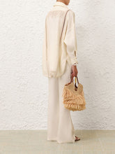 Zimmermann Cream Illuminate Trimmed Shirt