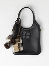 Miu Miu Cord Leather Mini Skirt Keychain