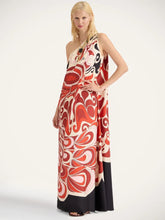 La DoubleJ Phoenix Placée One-Shoulder Silk Dress