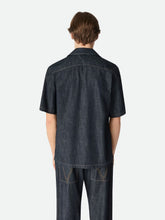 Bottega Veneta Rinsed Indigo Straight Denim Shirt