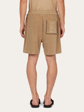 Ferragamo Safari Terry Cotton Monogram Shorts
