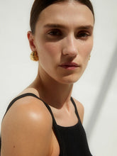 Paola Sighinolfi Juno 18k Gold-Plated Textured Earring