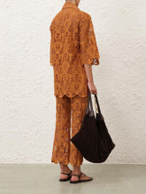 Zimmermann Biscuit Coco Lace Tunic Top