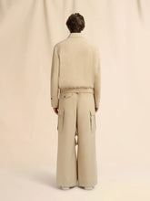 Marni Cream Light Wool Blend Zip Jacket