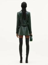 Courrèges Dark Green Reedition Vinyl Jacket