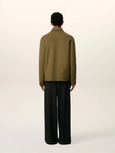 Ami Paris Bronze Wool Boxy Buttoned Jacket