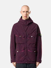 Stone Island Light Compact Touch Poly-TC Field Jacket in Amaranth