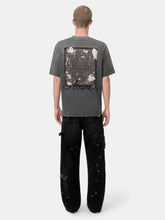 Amiri Black Bleach Bandana Patch T-Shirt