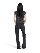 Balenciaga Black Faded Automobili Lamborghini Shrunk T-Shirt