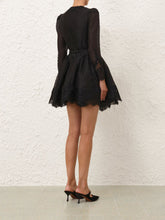 Zimmermann Black Hypnotic Lace Mini Dress