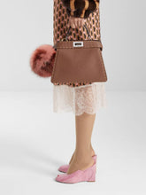 Fendi Brown Peekaboo ISeeU Small Selleria Bag