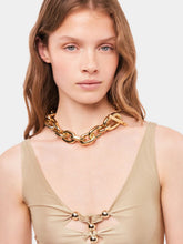 Rabanne Gold XL Link Choker Necklace