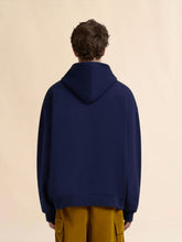 Marni Navy Cotton Sweatshirt with Marni Print