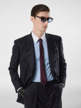 Tom Ford Dark Burgundy Satin Polka Dot Silk Tie