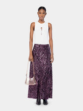 White Cotton Tank Top with Eyelet