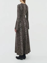 Gabriela Hearst Greyscale Aalia Cashmere-Silk Maxi Dress