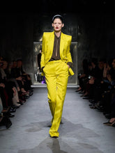 Tom Ford Desert Palm Silk Georgette Draped Blouse