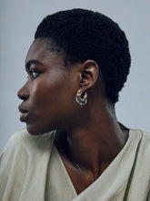 Lizzie Fortunato Mini Organic Hoops in Clear