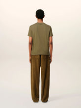 Ami Paris Bronze Green Cotton Ami De Coeur T-Shirt