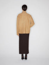 Blazé Milano Tatoosh Camel Curly Shearling Jacket