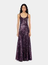 Plum Gown Sequin Dress | HP - Fashion Clinic