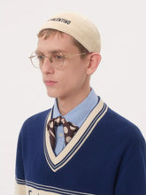 Valentino Garavani Cream Embroidered Wool Beanie