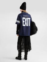 Dolce & Gabbana Blue Printed T-Shirt with Patch Detail