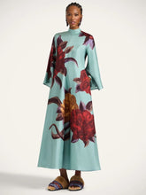 La DoubleJ Light Blue Peony Magnifico Dress