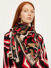 Pucci Marmo Print Silk Wool Pashmina