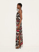 Pucci Istrice Print Long Silk Dress