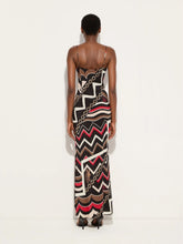 Pucci Istrice Print Long Silk Dress