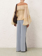 Zimmermann Castaway Rebellion Denim Snap Pant