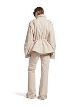 Balenciaga Light Beige Hourglass Parka