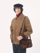 Valentino Garavani Testa di Moro Antibes Suede Shoulder Bag