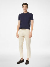 Tom Ford Ivory Brushed Cotton Drill Chino