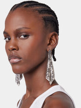 Rabanne Silver Chainmail Drop Earrings