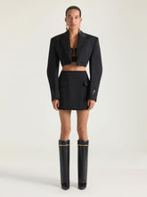 Givenchy Black Leather Shark Boots