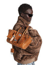 Balenciaga Bel Air Mini Carry All Bag in Tan