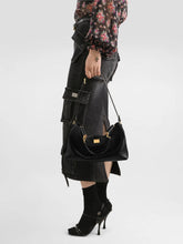Dolce & Gabbana Vittoria Handbag in Black Calfskin