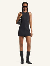 Courrèges Black Heritage Sleeveless Denim Dress