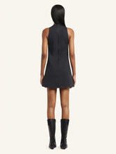 Courrèges Black Heritage Sleeveless Denim Dress