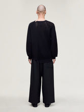 Y-3 Black Knit Logo Sweater