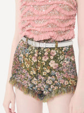 Valentino Garavani Silver Laminated Calfskin VLogo Signature Belt