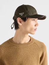 Prada Camouflage Green Speedrock Re-Nylon Baseball Cap