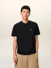 Ami Paris Black Ami De Coeur Cotton T-Shirt