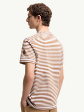 Moncler Beige Striped Cotton T-Shirt