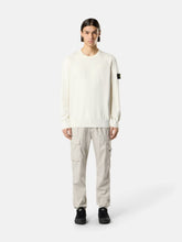Stone Island Ivory Organic Cotton Crewneck Jumper