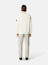 Stone Island Ivory Organic Cotton Crewneck Jumper