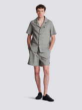 Balmain Black Short-Sleeved Prince of Wales Pyjama Shirt